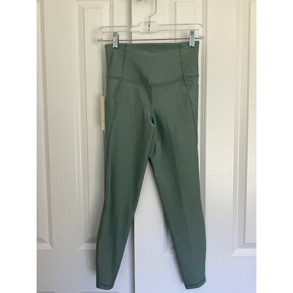 All in Motion size XS New Effortless Support Pocket Leggings, Green, High-rise - Picture 4 of 4